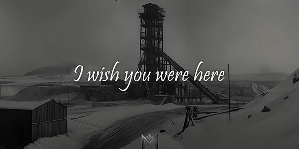 Screenshot of music video for the AI generated song The Deckman's Wife'