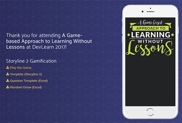 Image depicting the home page of the Learning Without Lessons micro-site